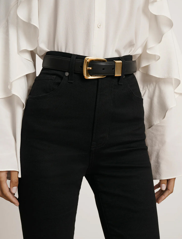 arch belt in black