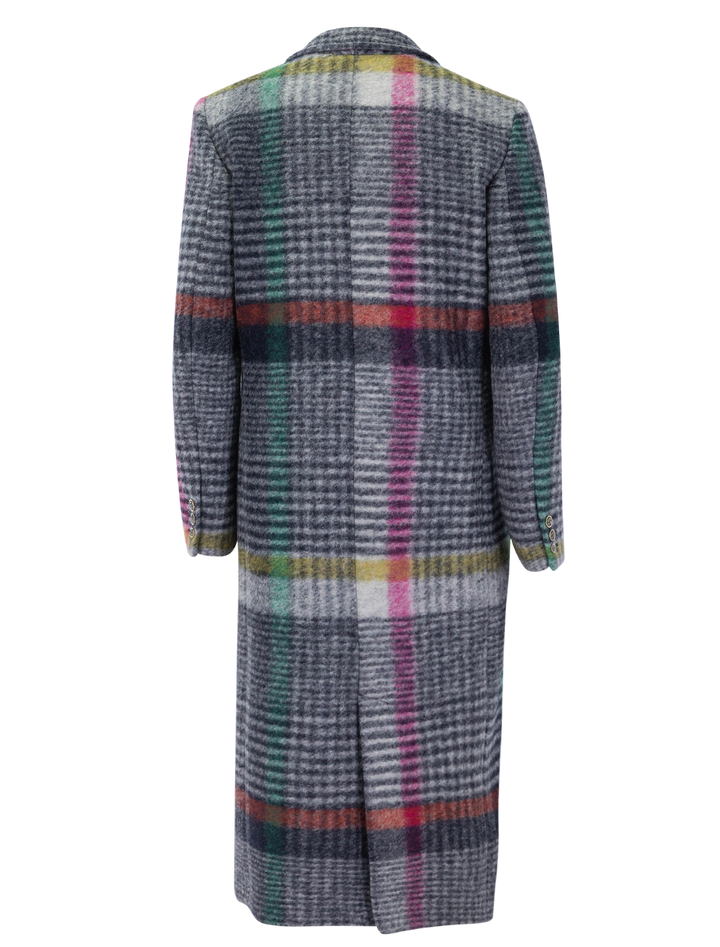 katherin coat in plaid