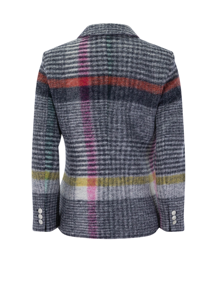 hannah blazer in plaid