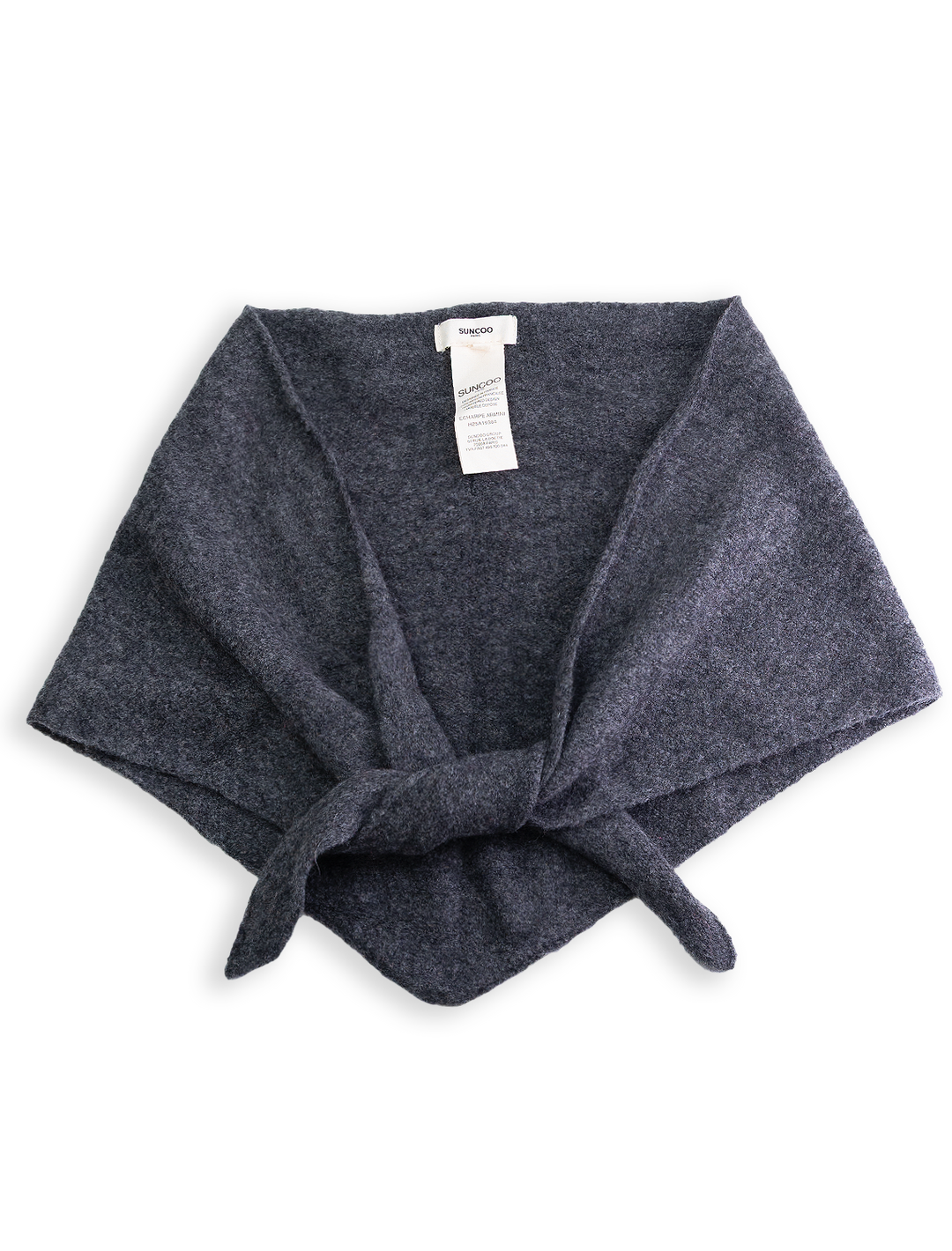 armini scarf in carbone