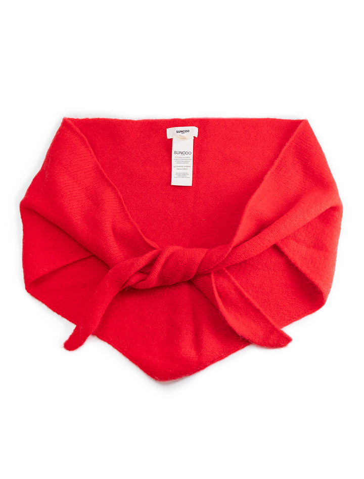 armini scarf in geranium