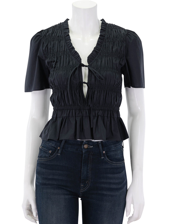 portia top in black