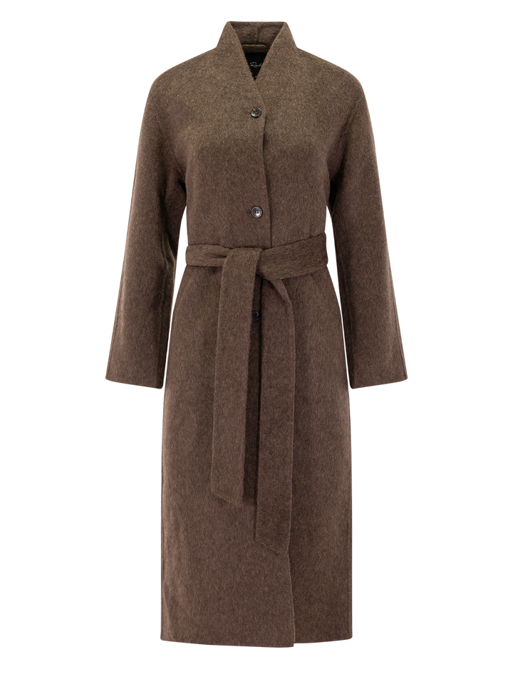 roland coat in heather umber