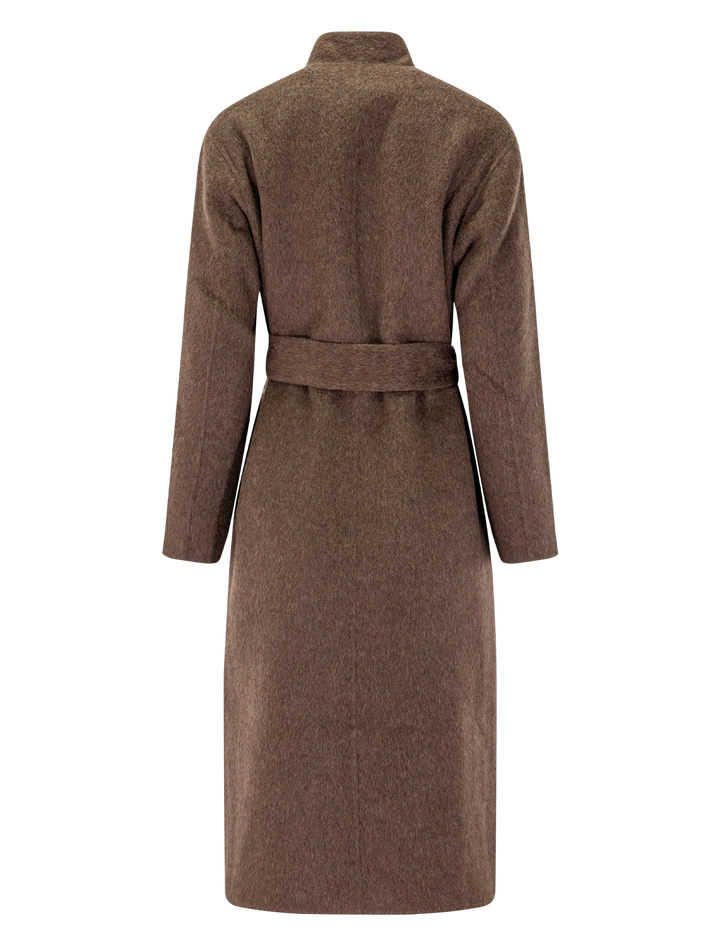 roland coat in heather umber