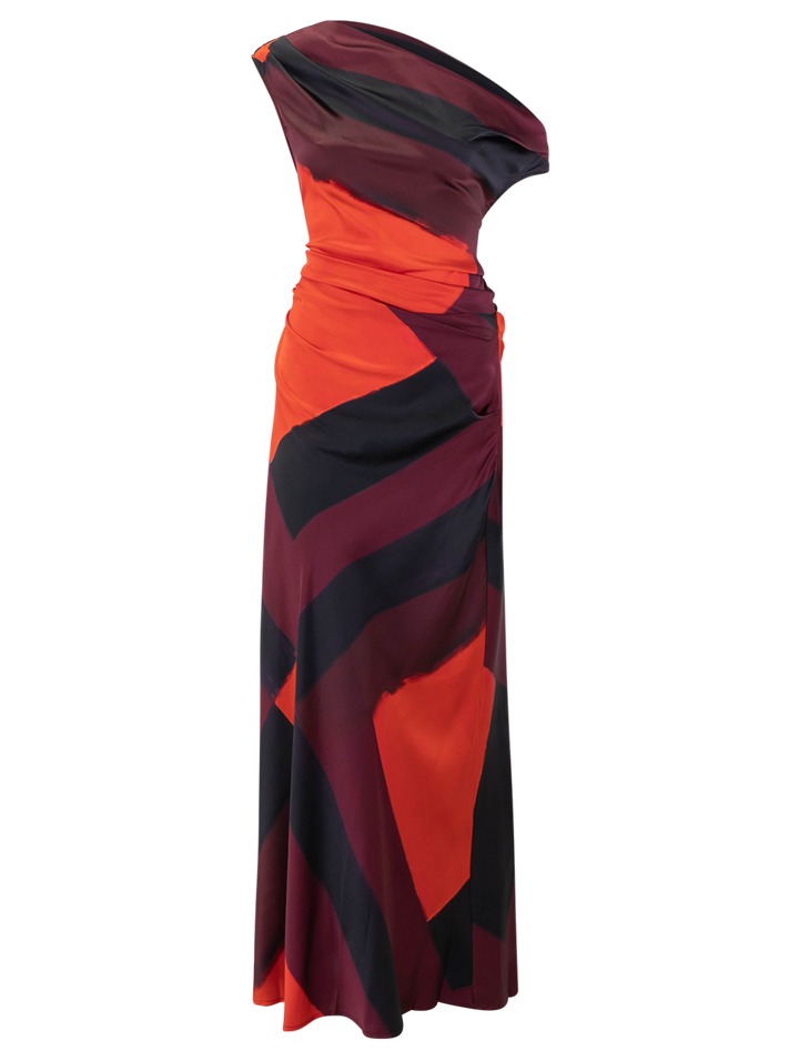 phare dress in ruby prism