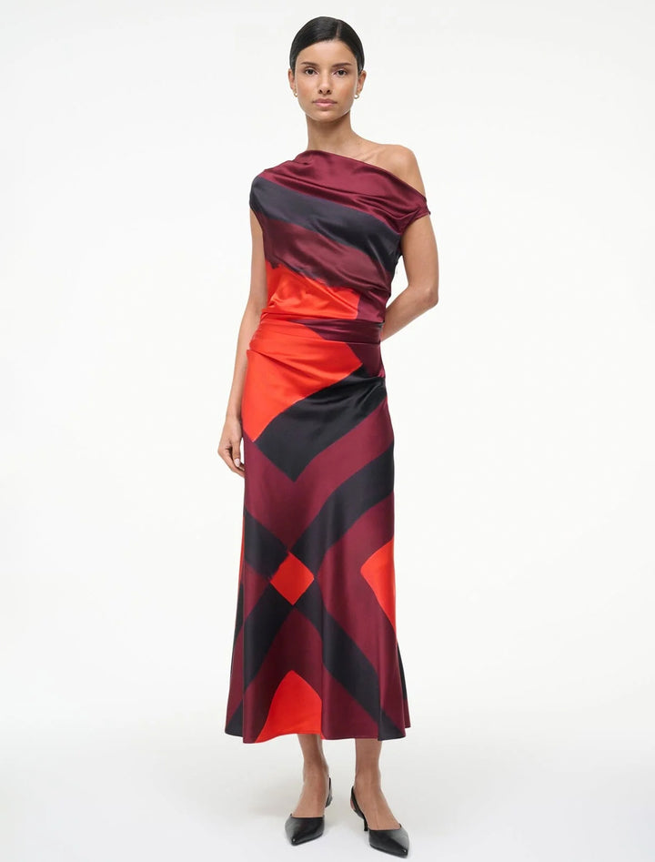 phare dress in ruby prism