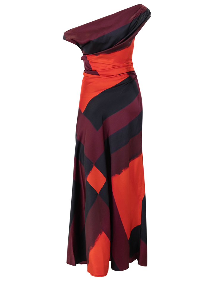 phare dress in ruby prism