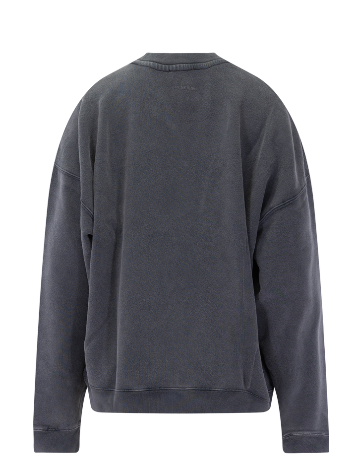 miles sweatshirt ny in washed black