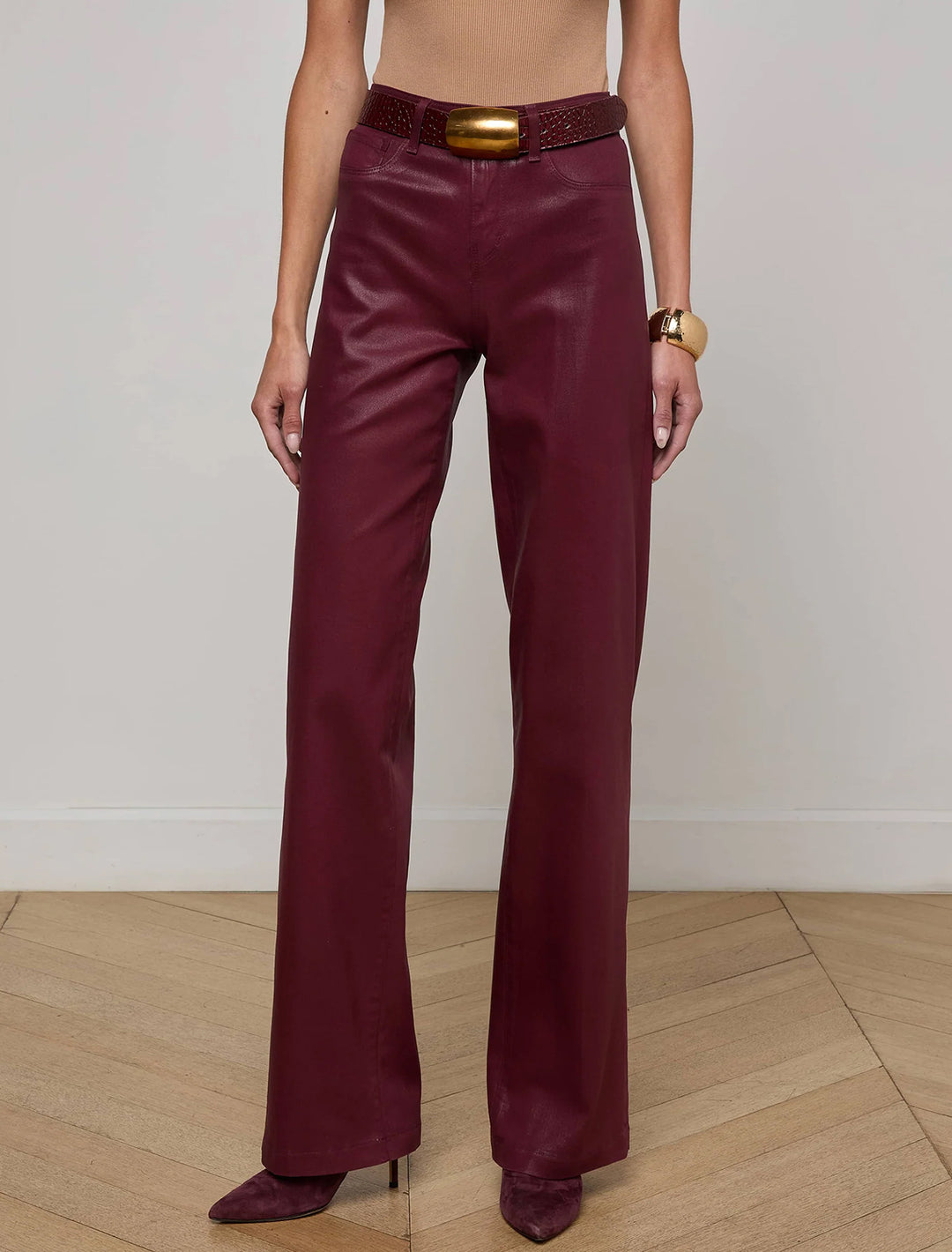 clayton in dark port coated