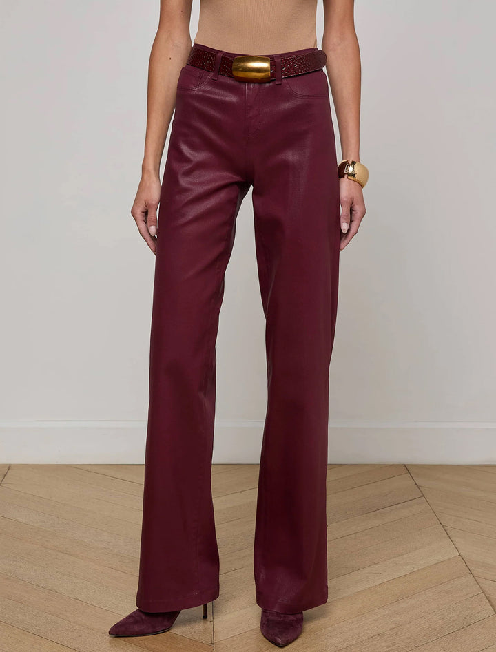 clayton in dark port coated