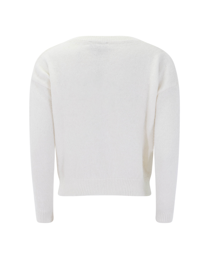 sachem soft sweater in off white