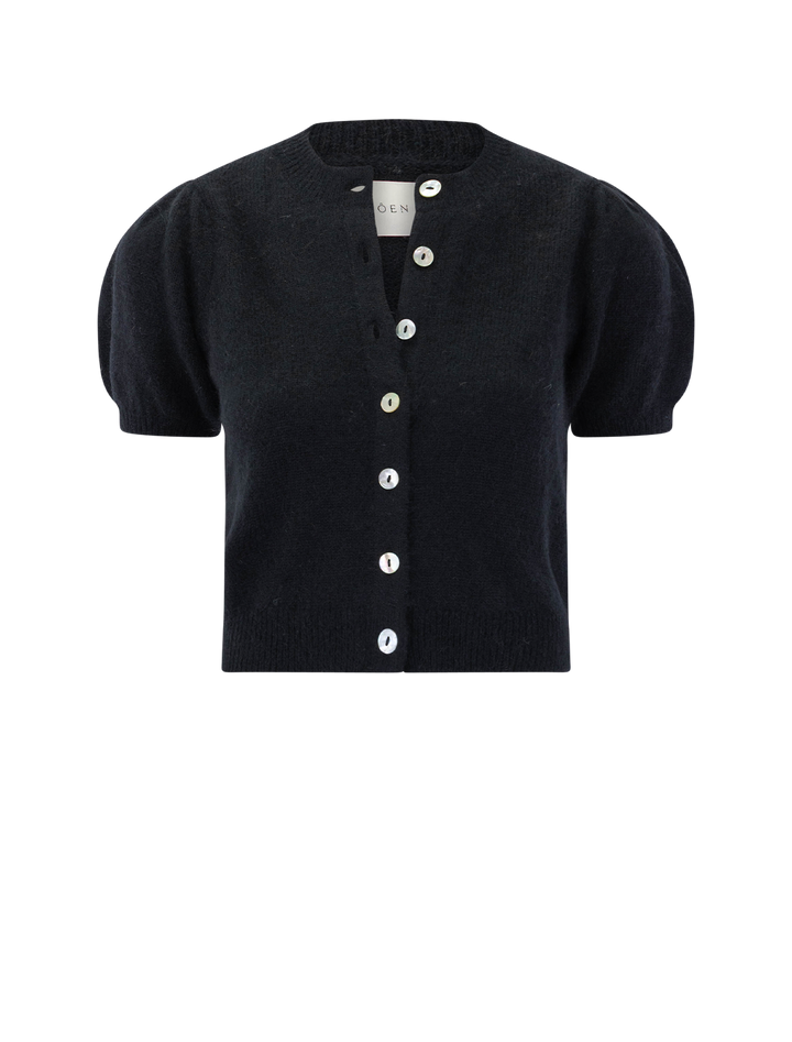 anisa cardigan in black