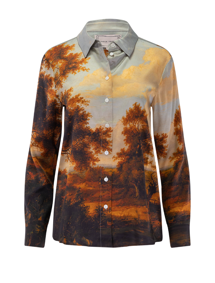 dee shirt in landscape print