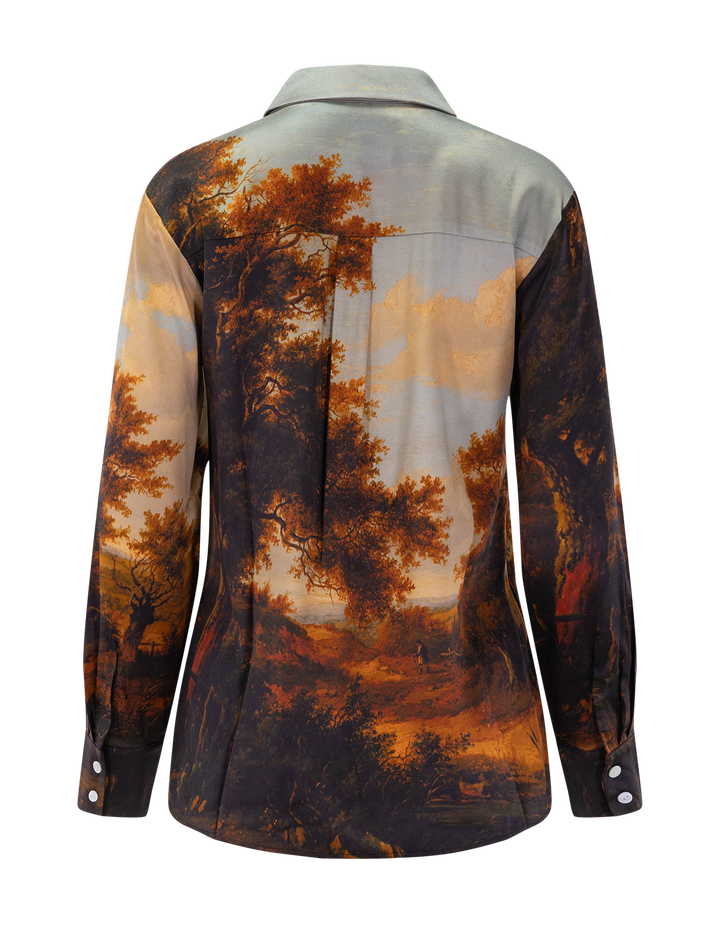 dee shirt in landscape print
