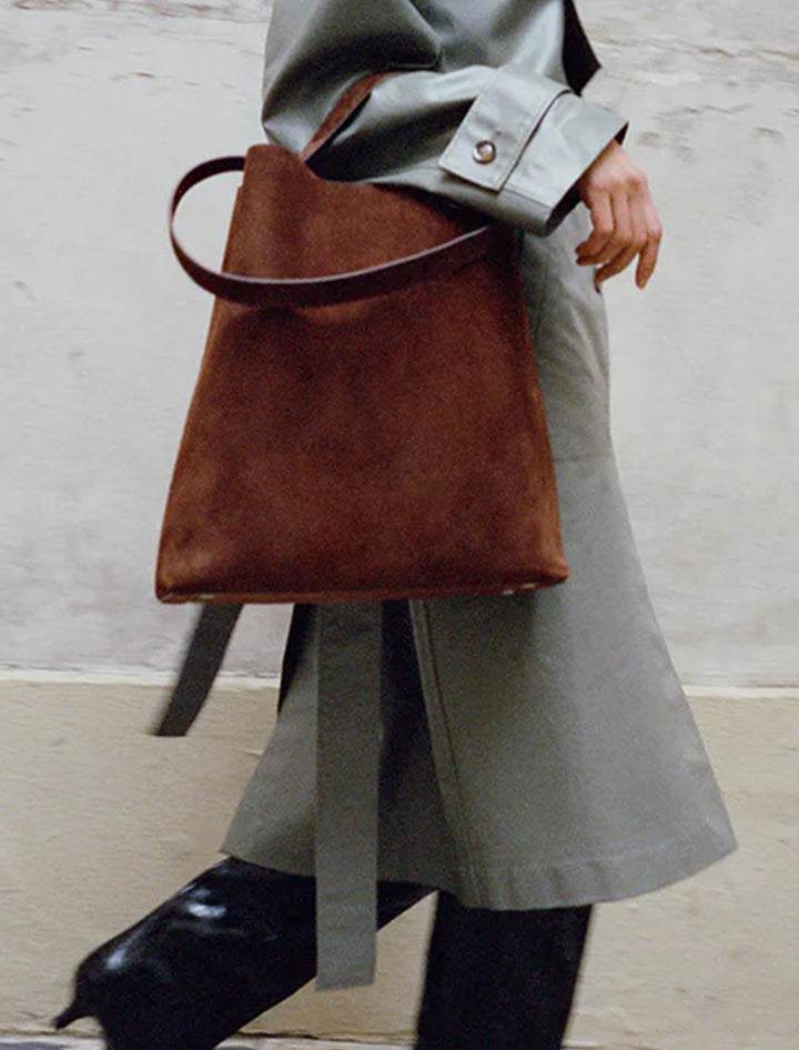 sac in suede cocoa