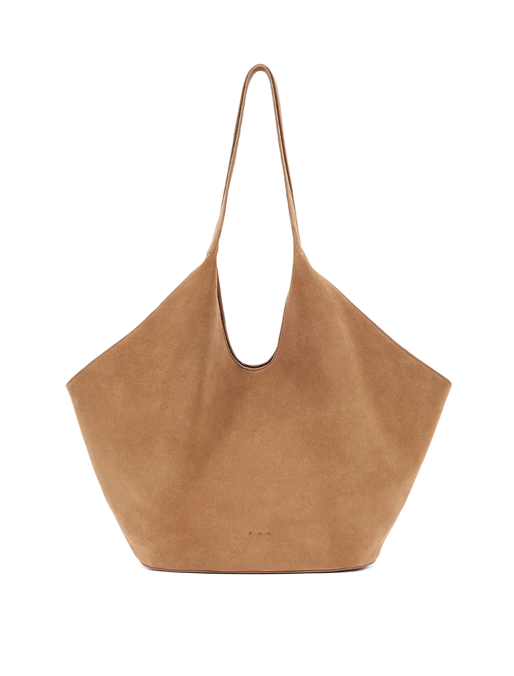 phantom tote in suede date