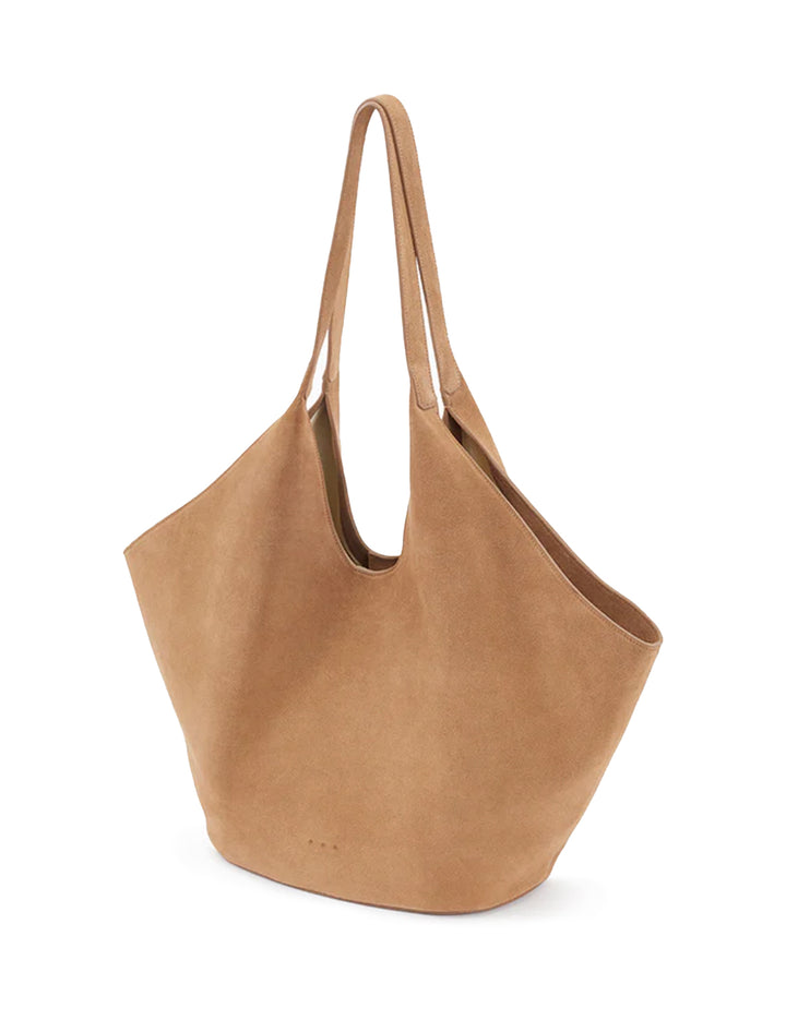 phantom tote in suede date