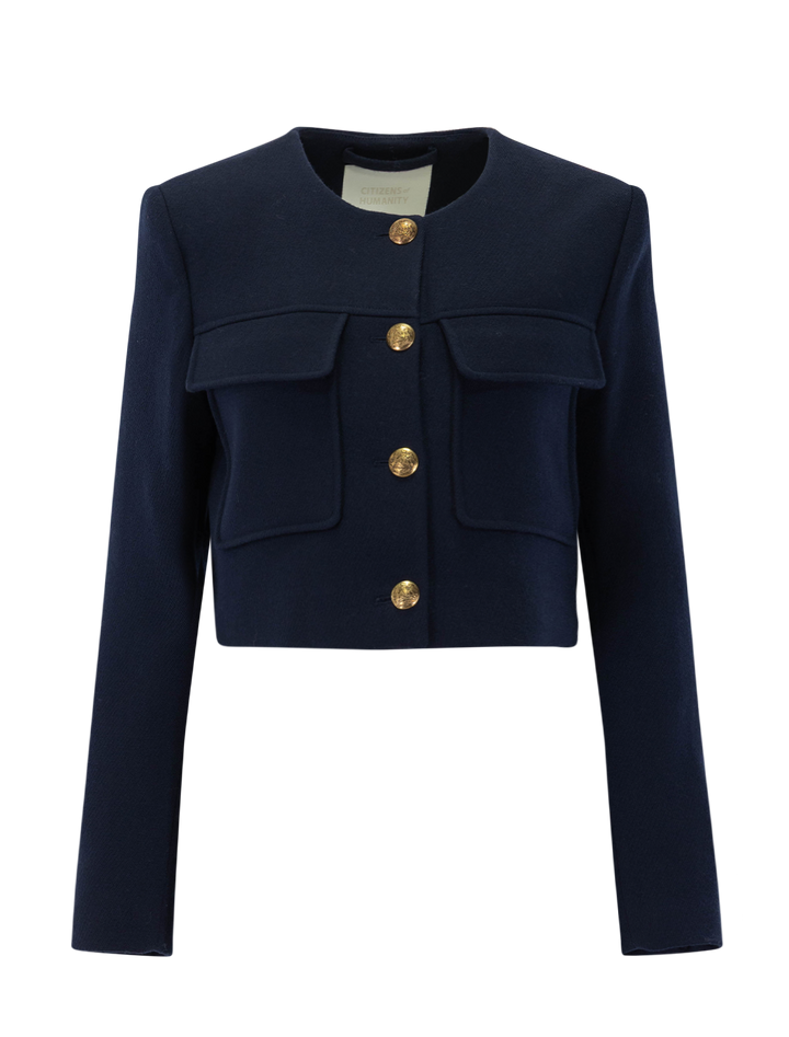 sophia jacket in navy