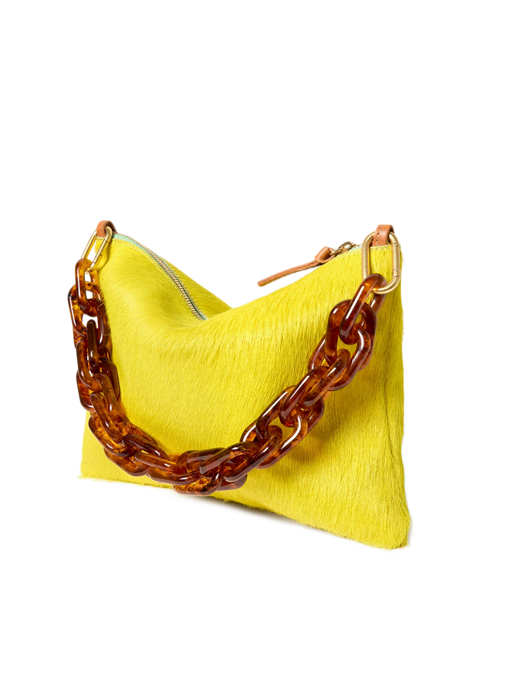 citron hair calf flat clutch with tabs (2)