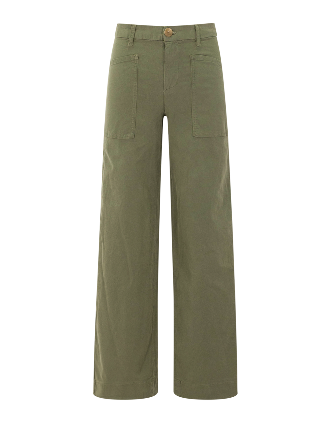 wrap pocket pant in olive