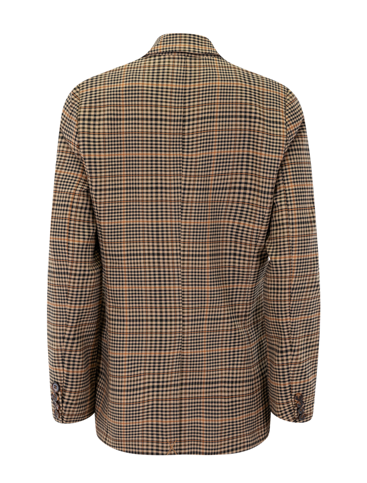 bentley blazer in saddle tartan