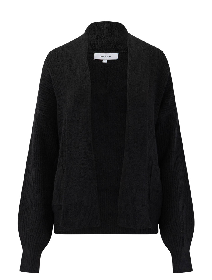 noah cardigan in caviar