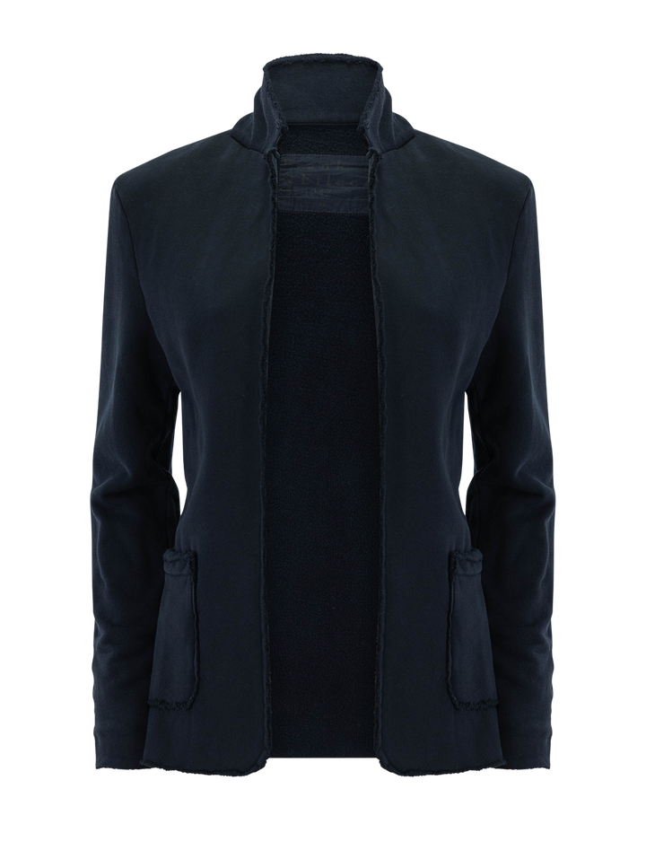 dublin knit blazer in british royal navy