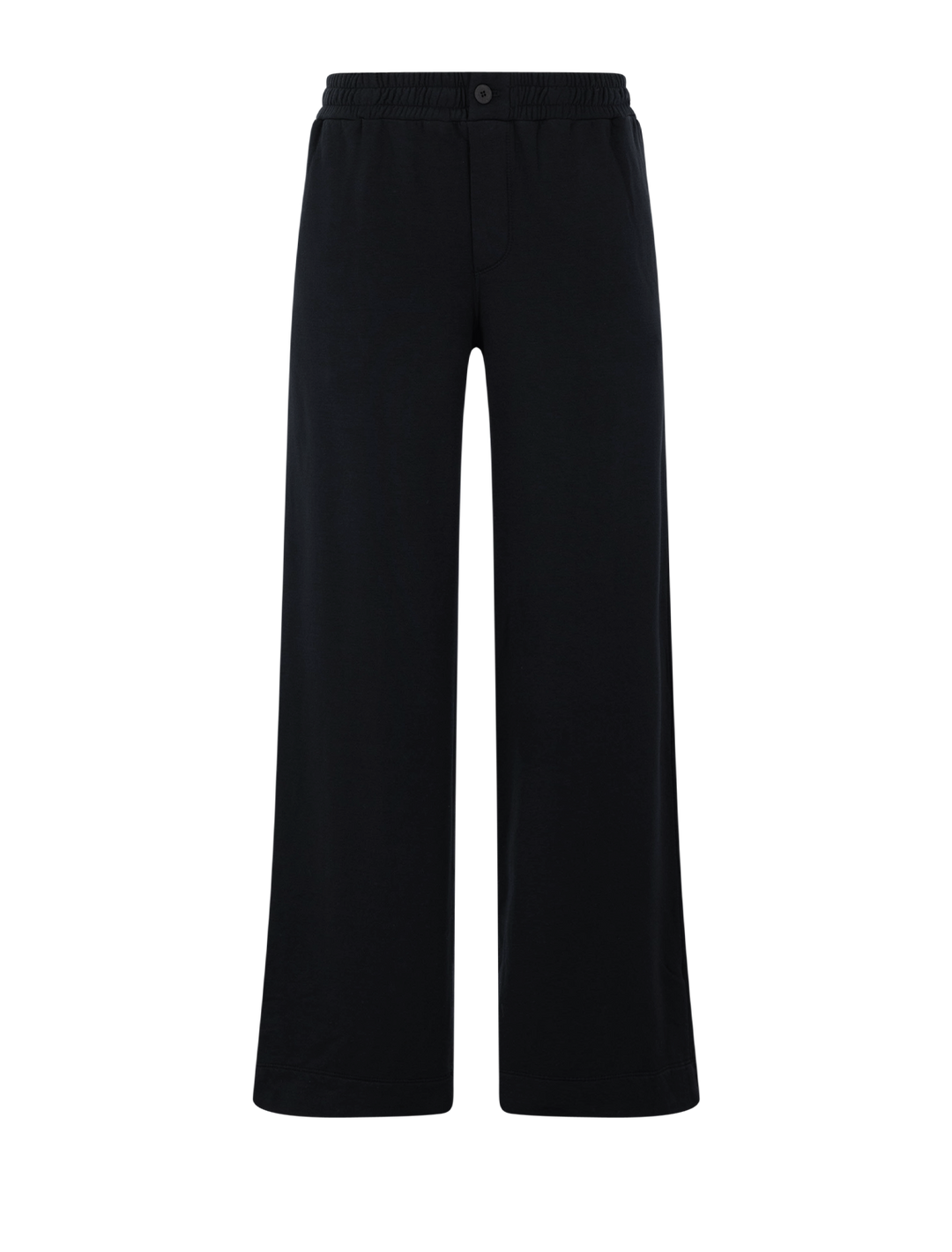softest fleece trouser in black