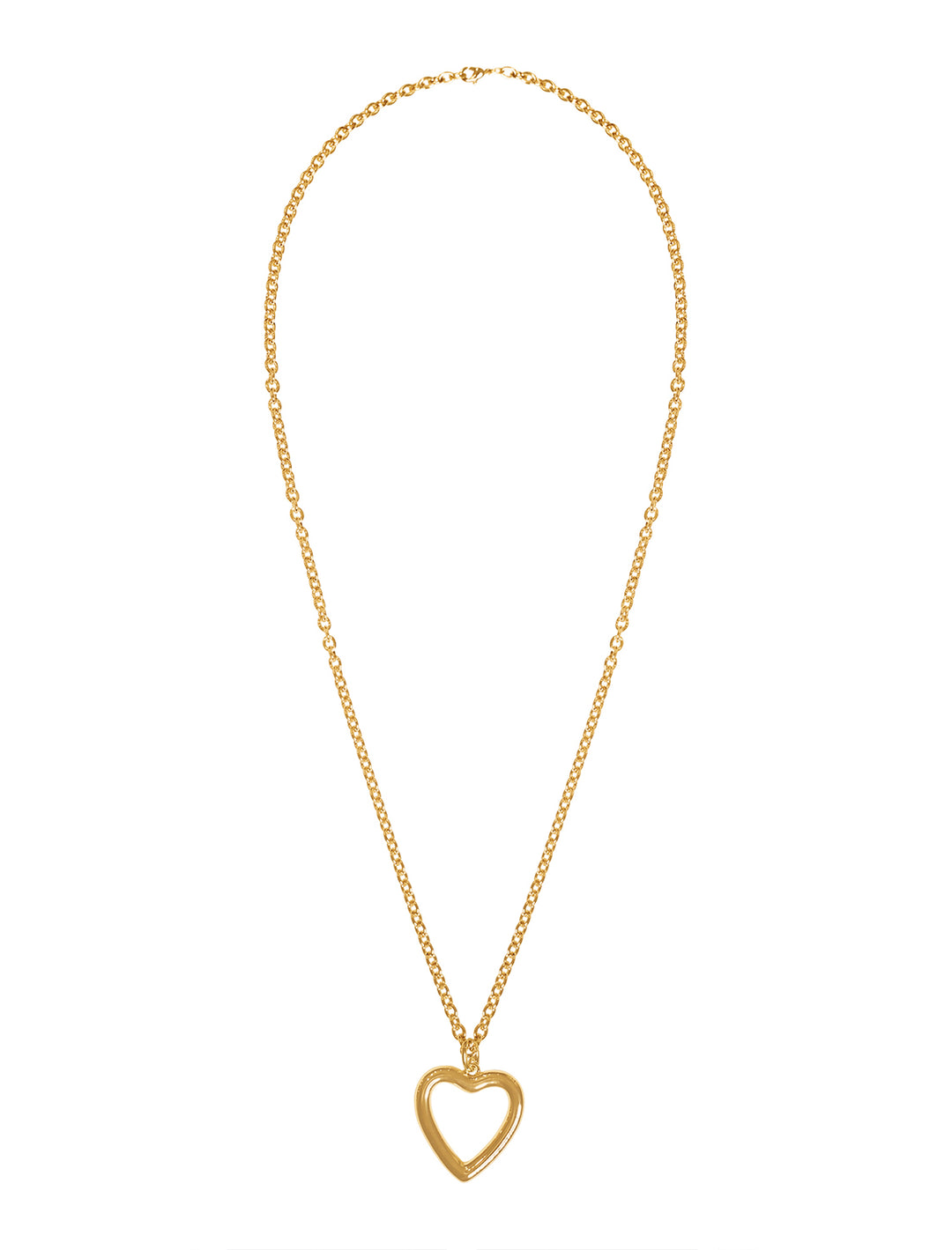 the open heart necklace