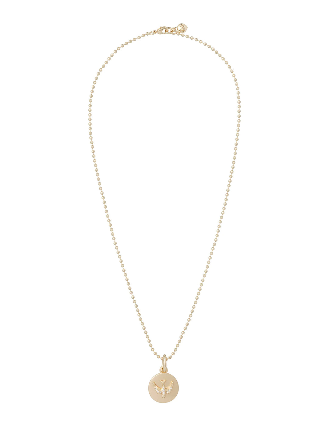 free spirit necklace in gold