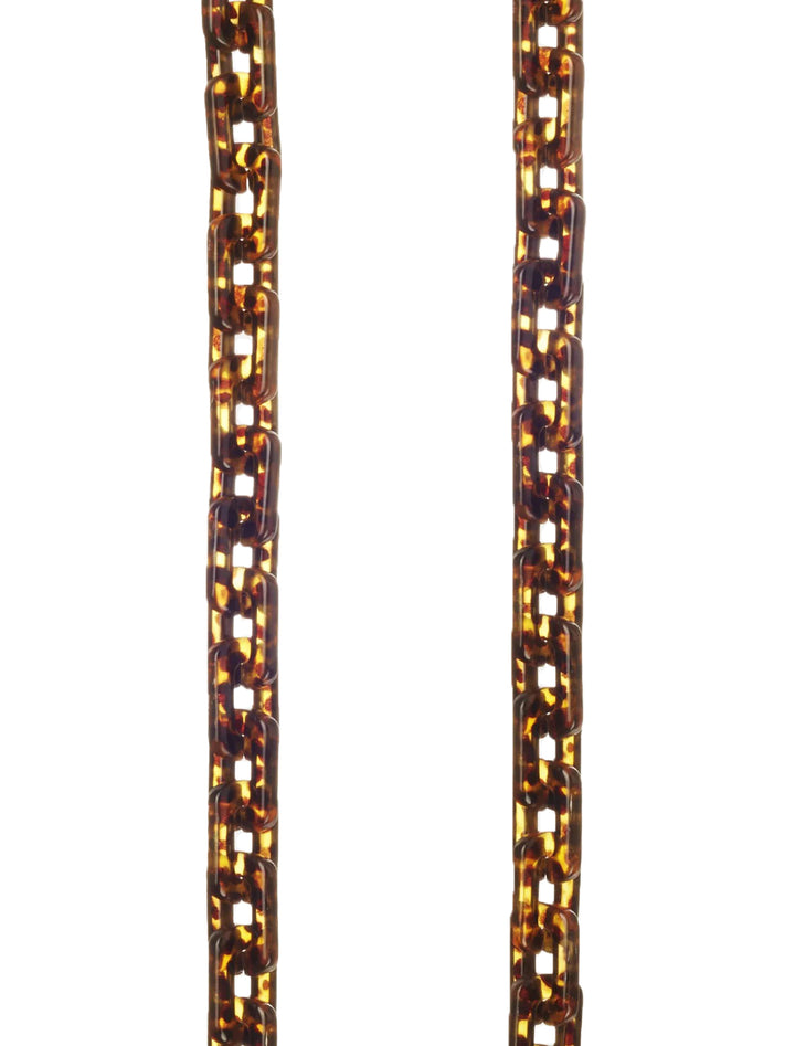 emmy ecaille marron tortoise strap 120 cm