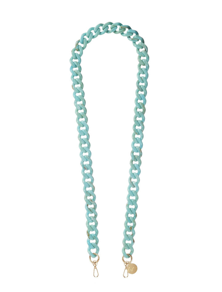 gia marbre turquoise strap 120cm