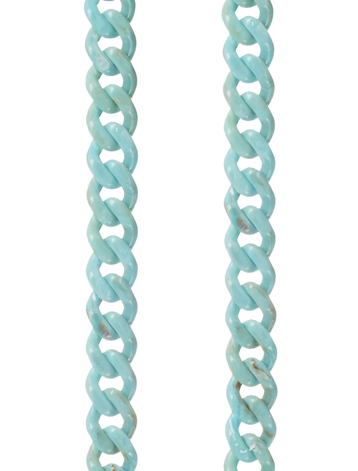 gia marbre turquoise strap 120cm