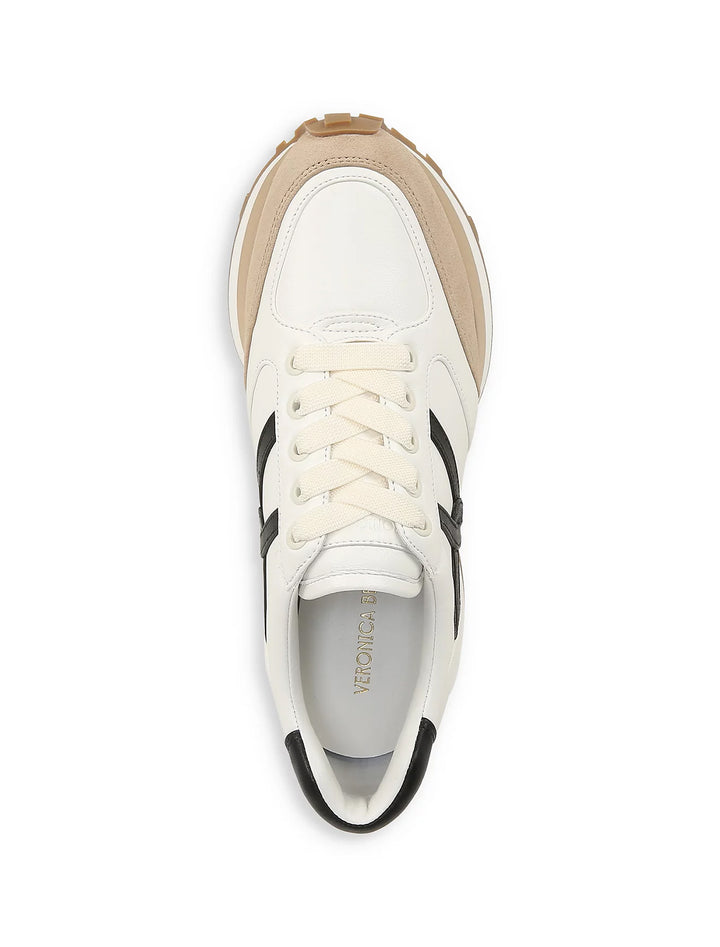 valentina sneakers in coconut and black