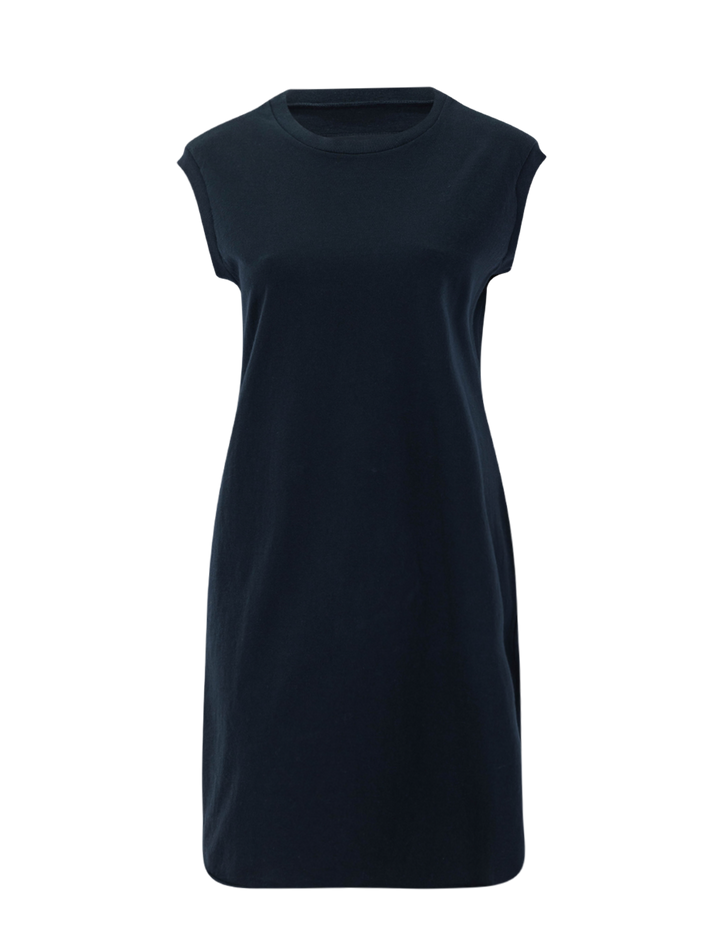 mini cory muscle tee dress in british royal navy