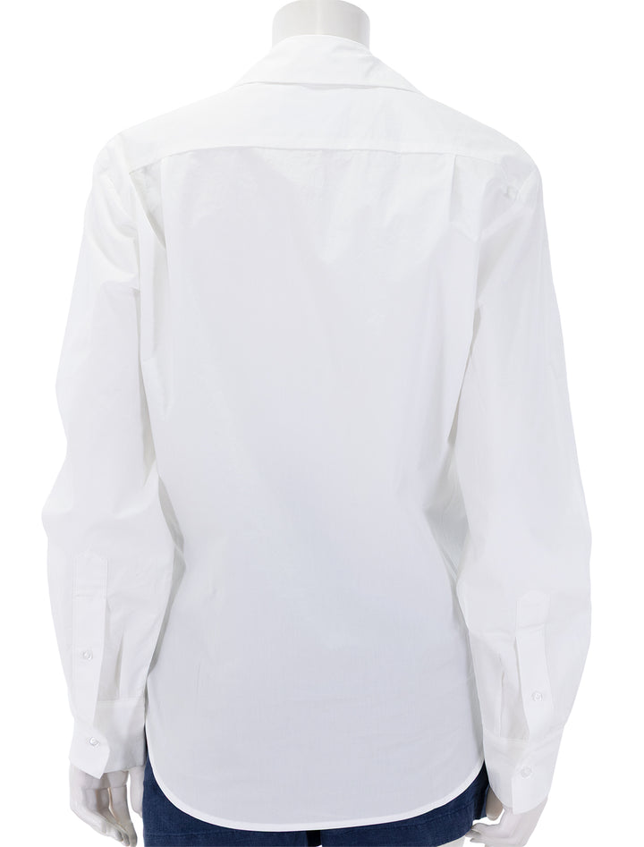 the men's shirt in optic white