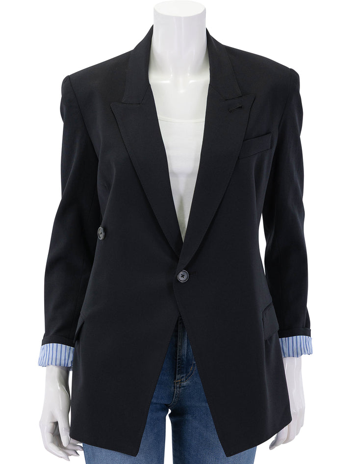 smythe collab wrap blazer