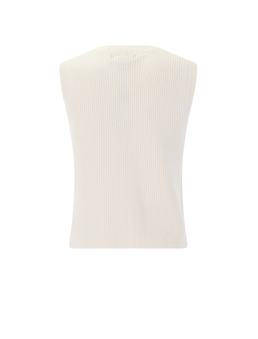 aliya sweater vest in cream