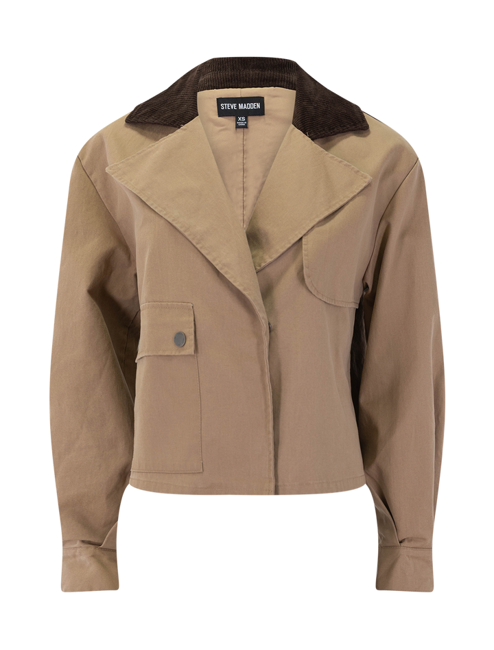 luisa jacket in tan