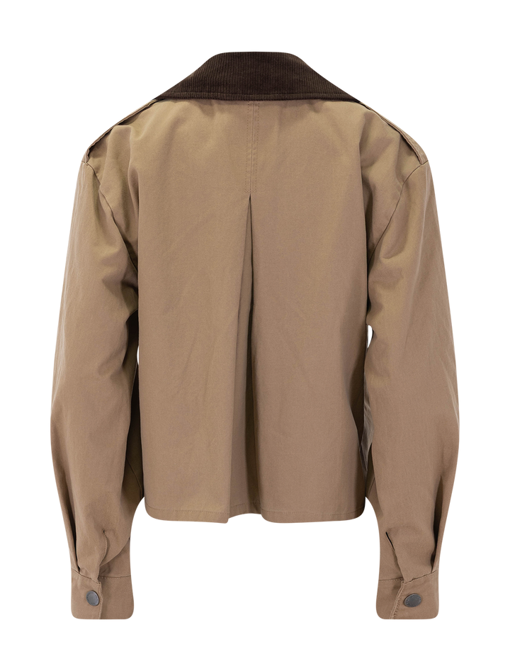 luisa jacket in tan