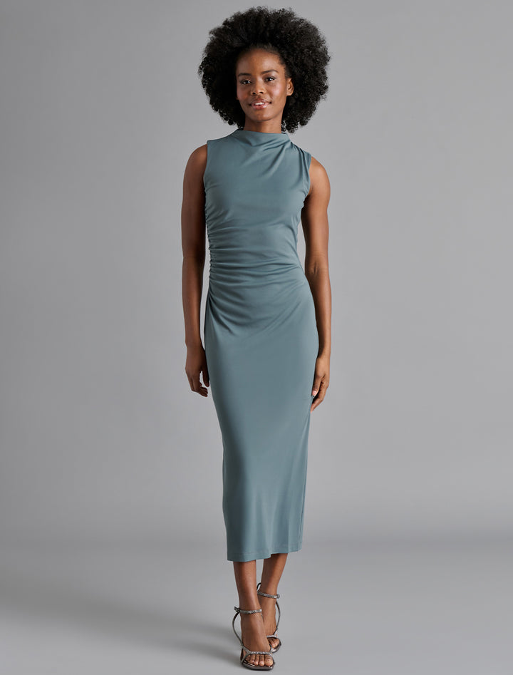 mo dress in cloud grey
