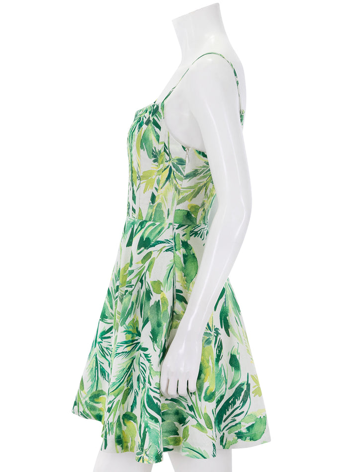 oakley dress in leaf green
