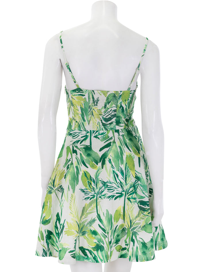 oakley dress in leaf green