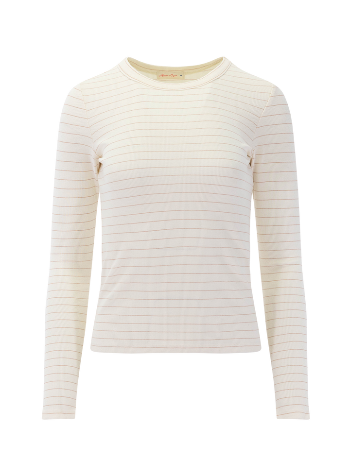 lexi rib sun-in longsleeve crew tee
