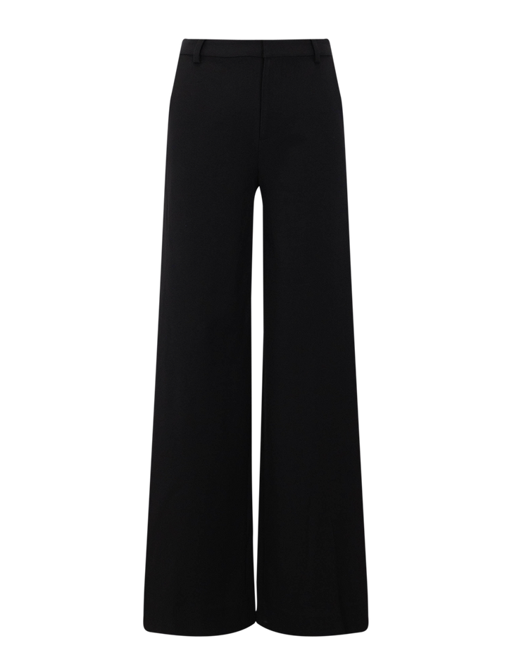 livvy straight leg trouser in wool blend