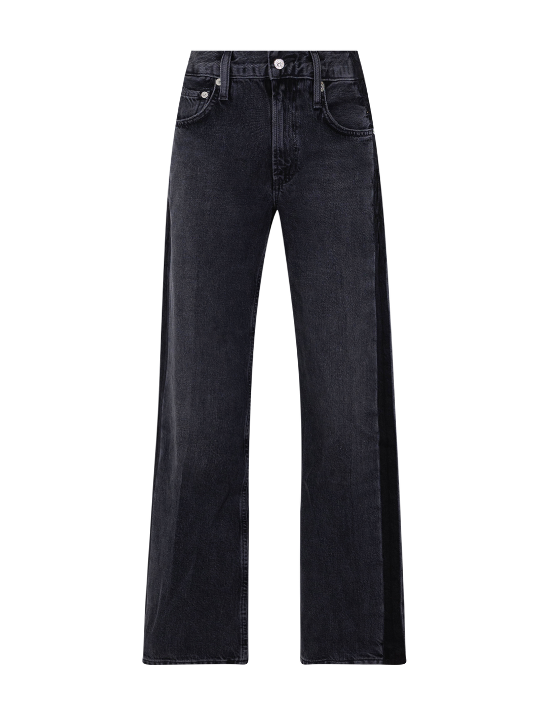 lindz easy straight tuxedo stripe in kuro