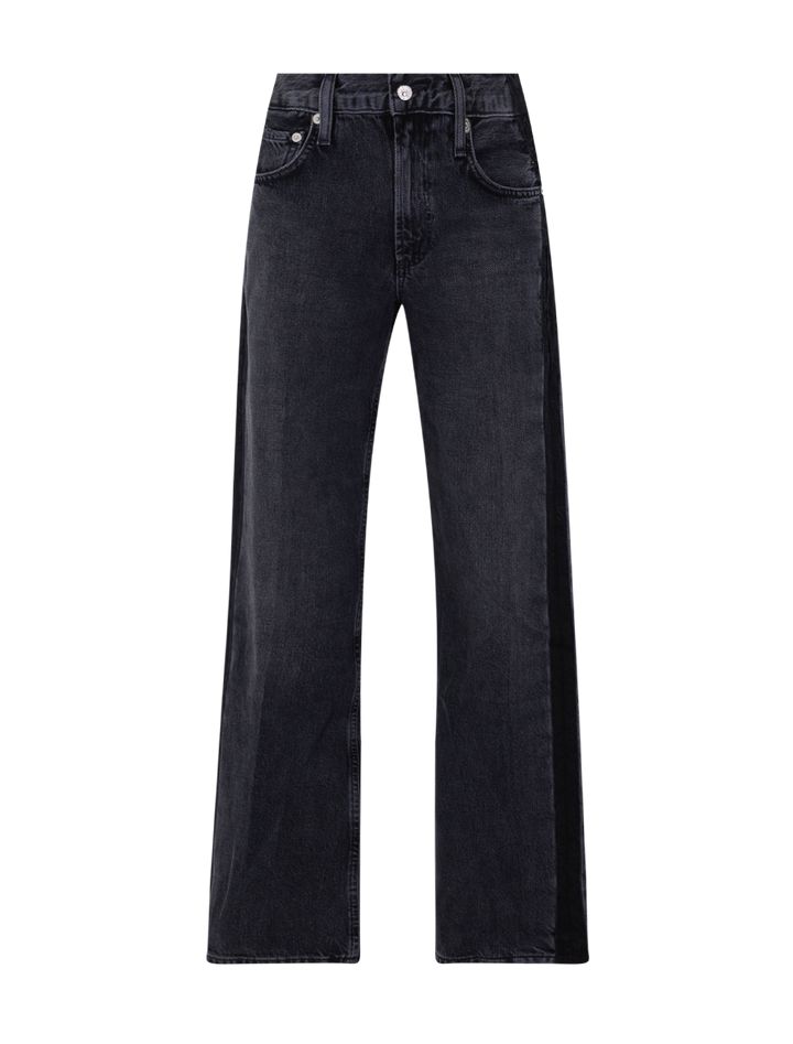 lindz easy straight tuxedo stripe in kuro