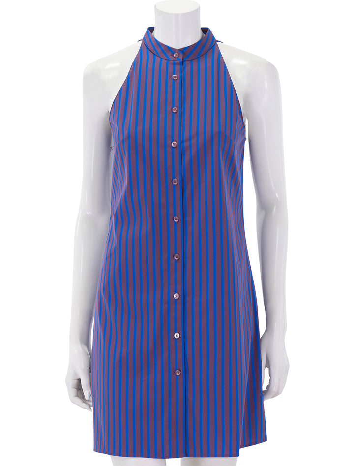 shirley mini dress in atlas stripe