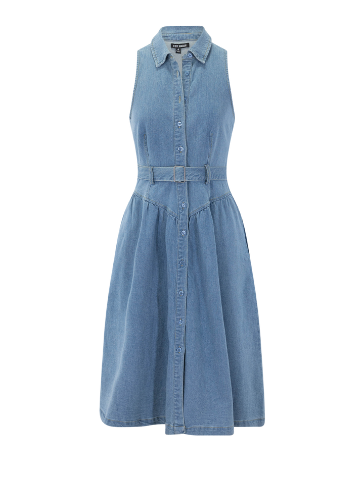 mary dress in denim