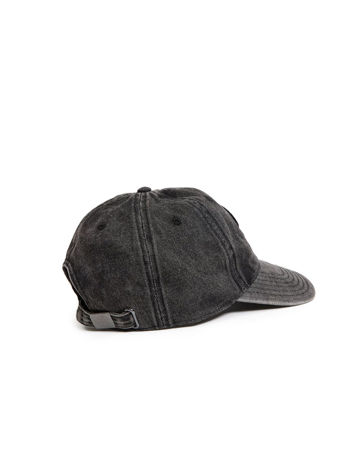 oui faded black denim baseball hat